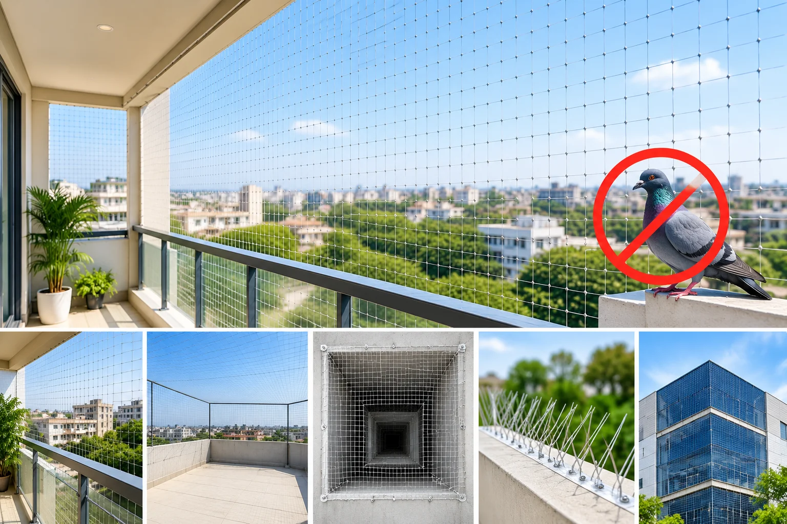 Bird Netting Services in Pratap Nagar