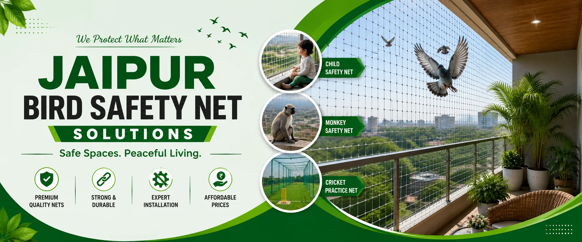 Bird Netting Services in Jaipur