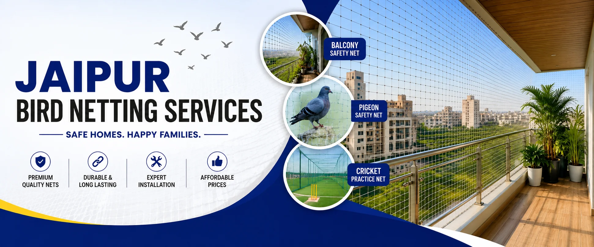 Jaipur Bird Netting Services